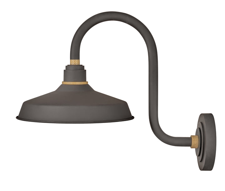 Hinkley Foundry Classic Outdoor Wall Light Medium Wall Mount Barn Light Museum Bronze 10362MR