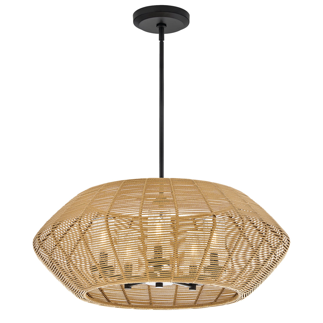 Hinkley Luca Outdoor Chandelier Medium Chandelier Black 10385BKCML-LV