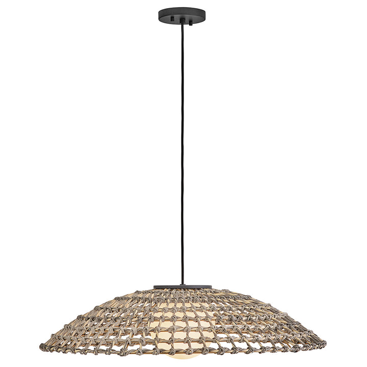 Hinkley Arlen Outdoor Chandelier Large Hanging Pendant Black 10395BK-LV