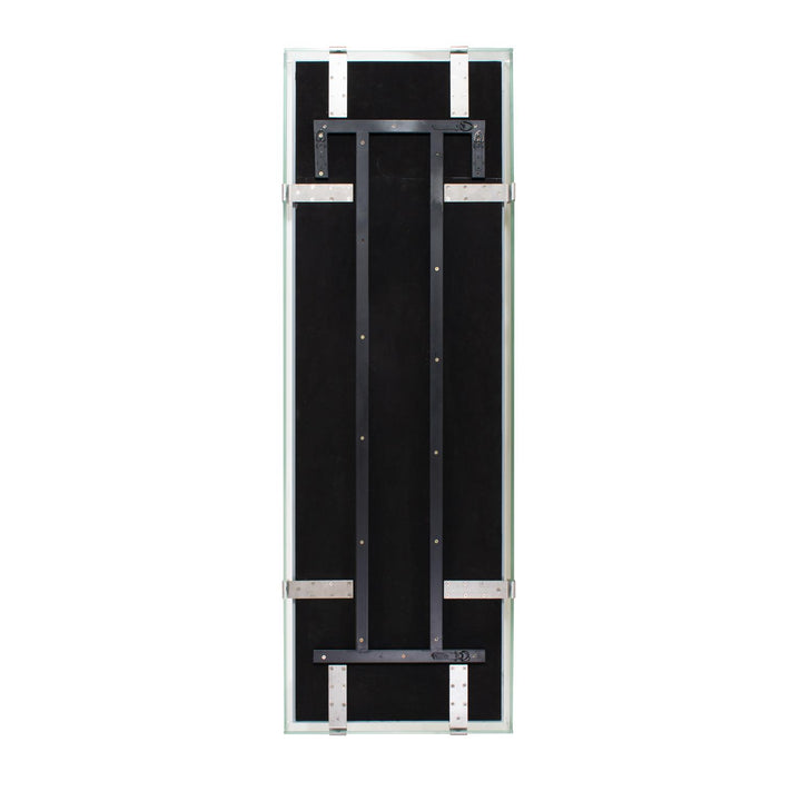 Howard Elliott Vivaldo Floating Dressing Mirror with Glass Box Frame