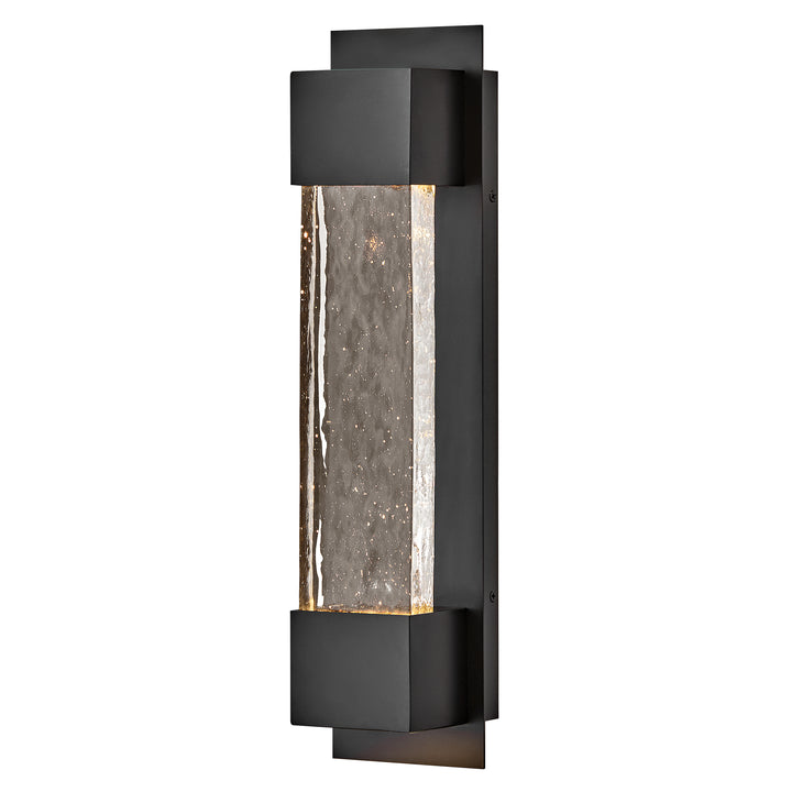 Hinkley Rune Outdoor Wall Light Medium LED Wall Sconce Black 10594BK