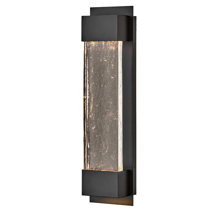Hinkley Rune Outdoor Wall Light Large LED Wall Sconce Black 10595BK