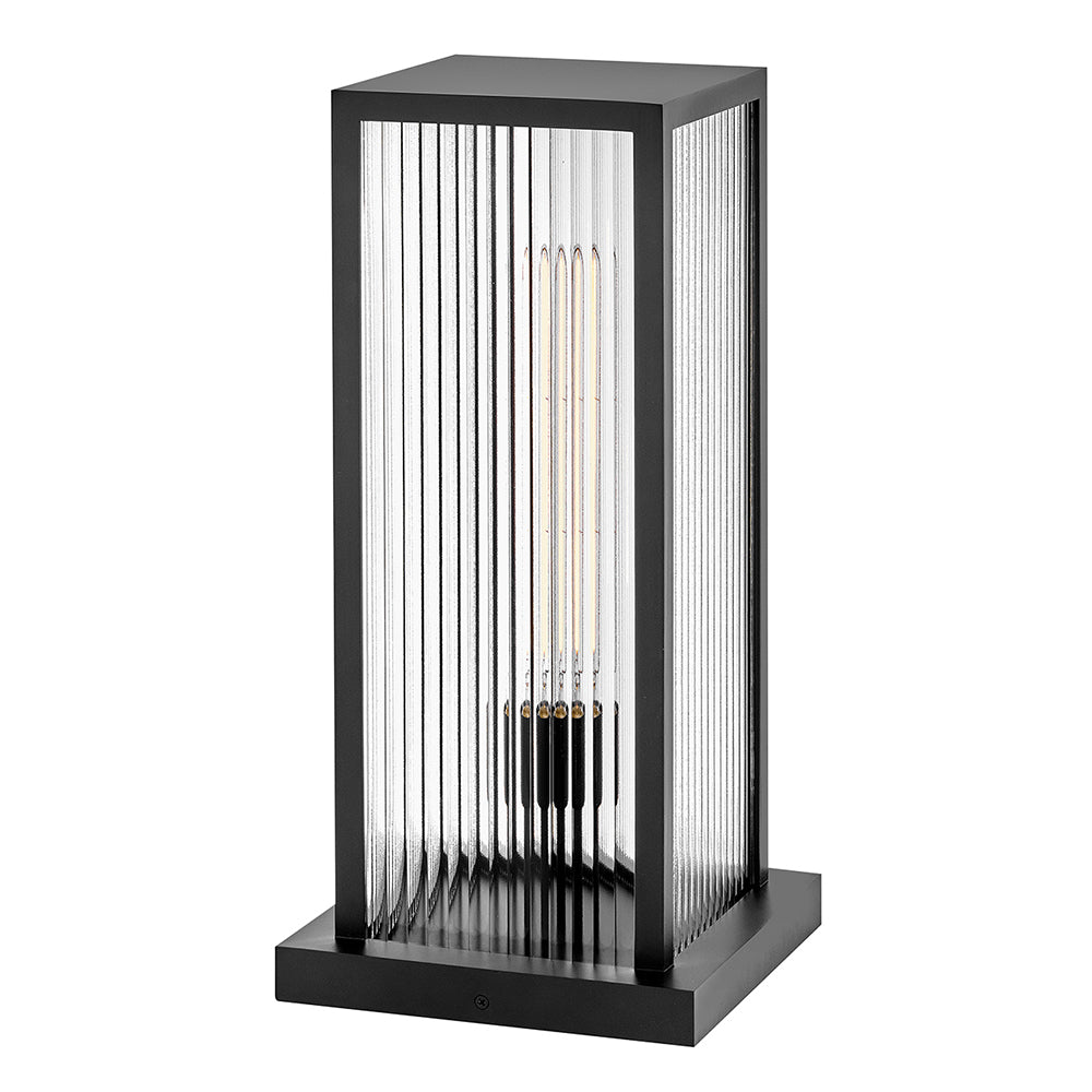 Hinkley Torrent Outdoor Pier Mount Lantern Large Pier Mount Lantern Black 10607BK