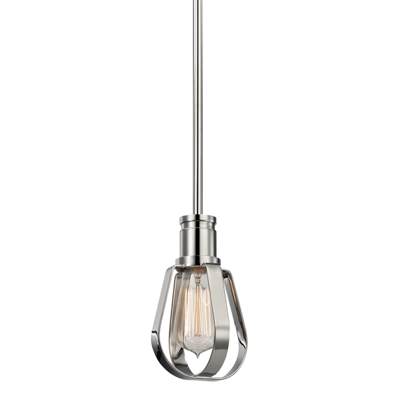 Hudson Valley Lighting Red Hook Pendant Pendants Hudson Valley Lighting Polished Nickel  