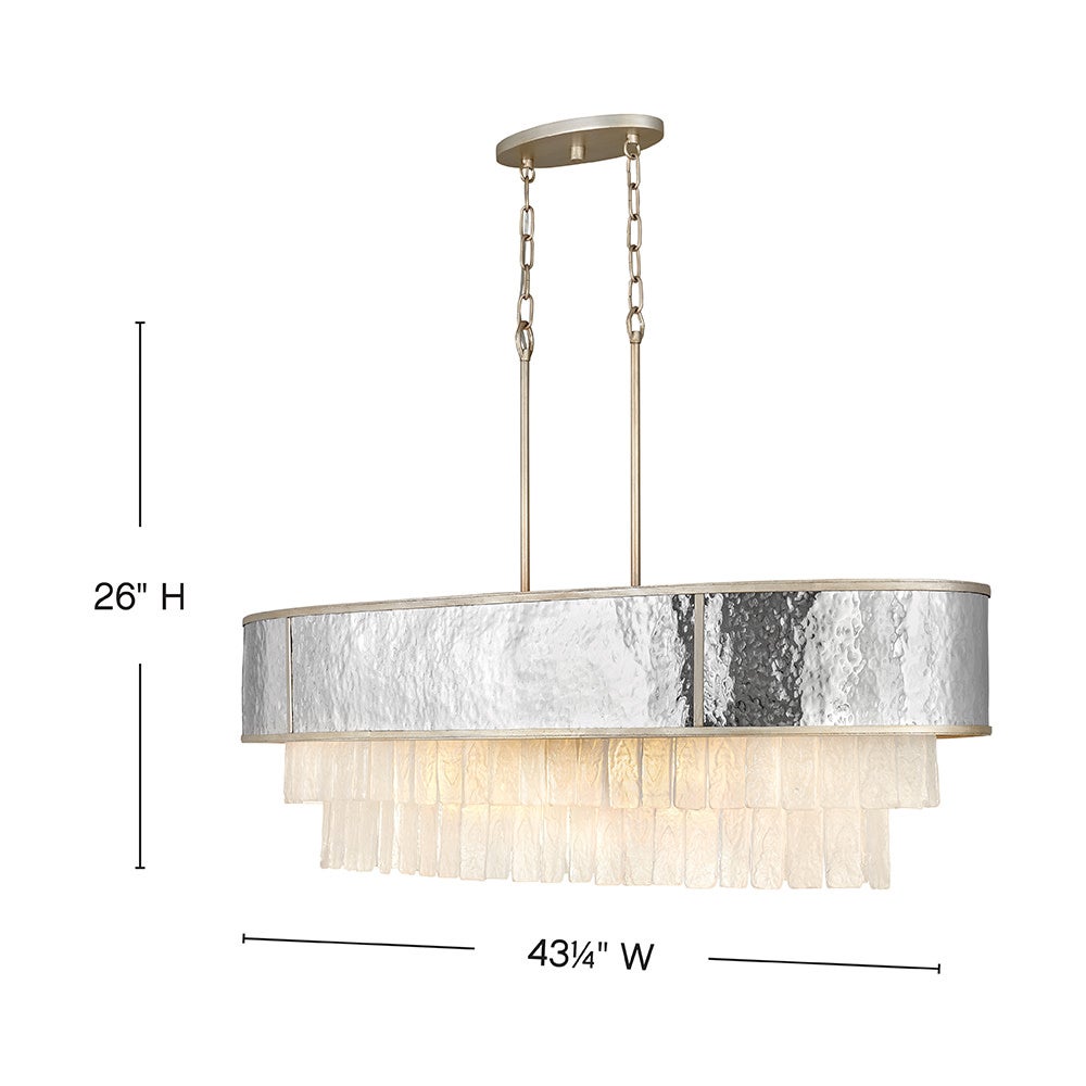 Fredrick Ramond Reverie Linear Chandelier