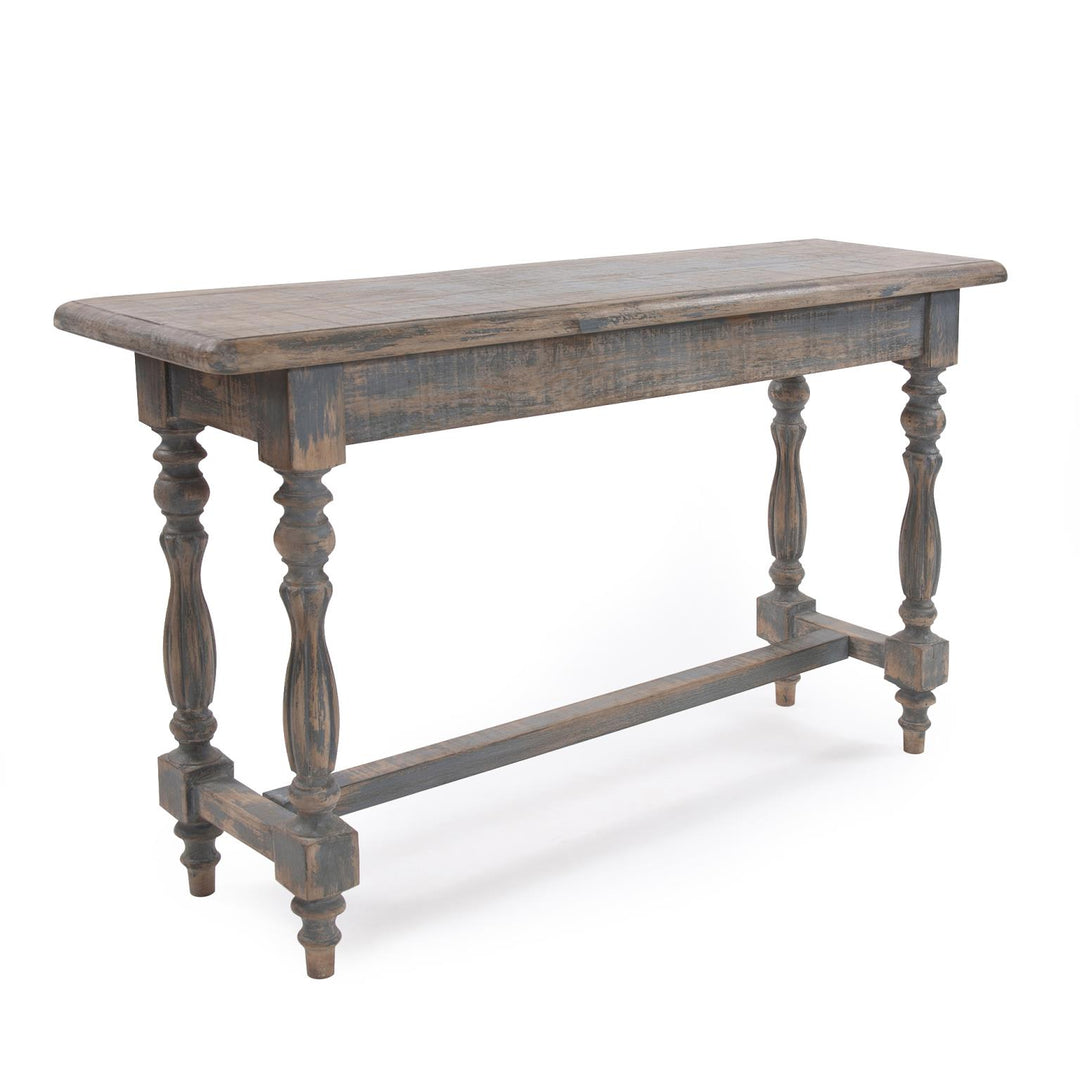 Howard Elliott Collection Distressed Farm House Console Table