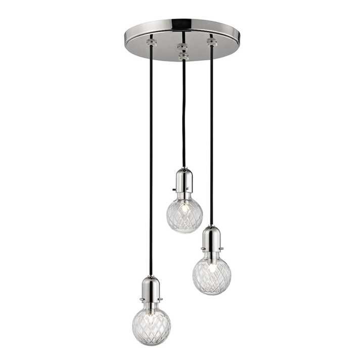 Hudson Valley Lighting Marlow Pendant Pendants Hudson Valley Lighting Polished Nickel  