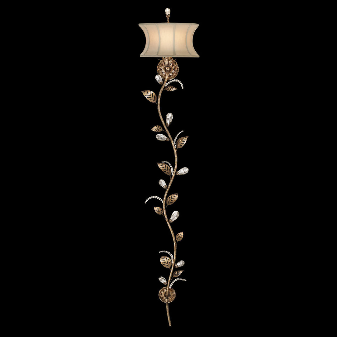 Fine Art Handcrafted Lighting A Midsummer Nights Dream 68"H Sconce in Mottled Gold (427150ST)