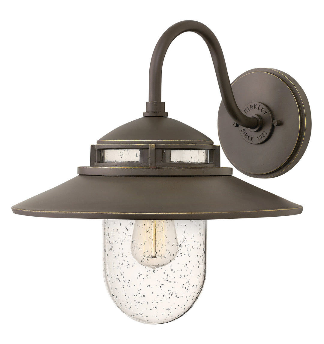 Hinkley Atwell Outdoor Wall Light Large Wall Mount Barn Light Oil Rubbed Bronze 1114OZ