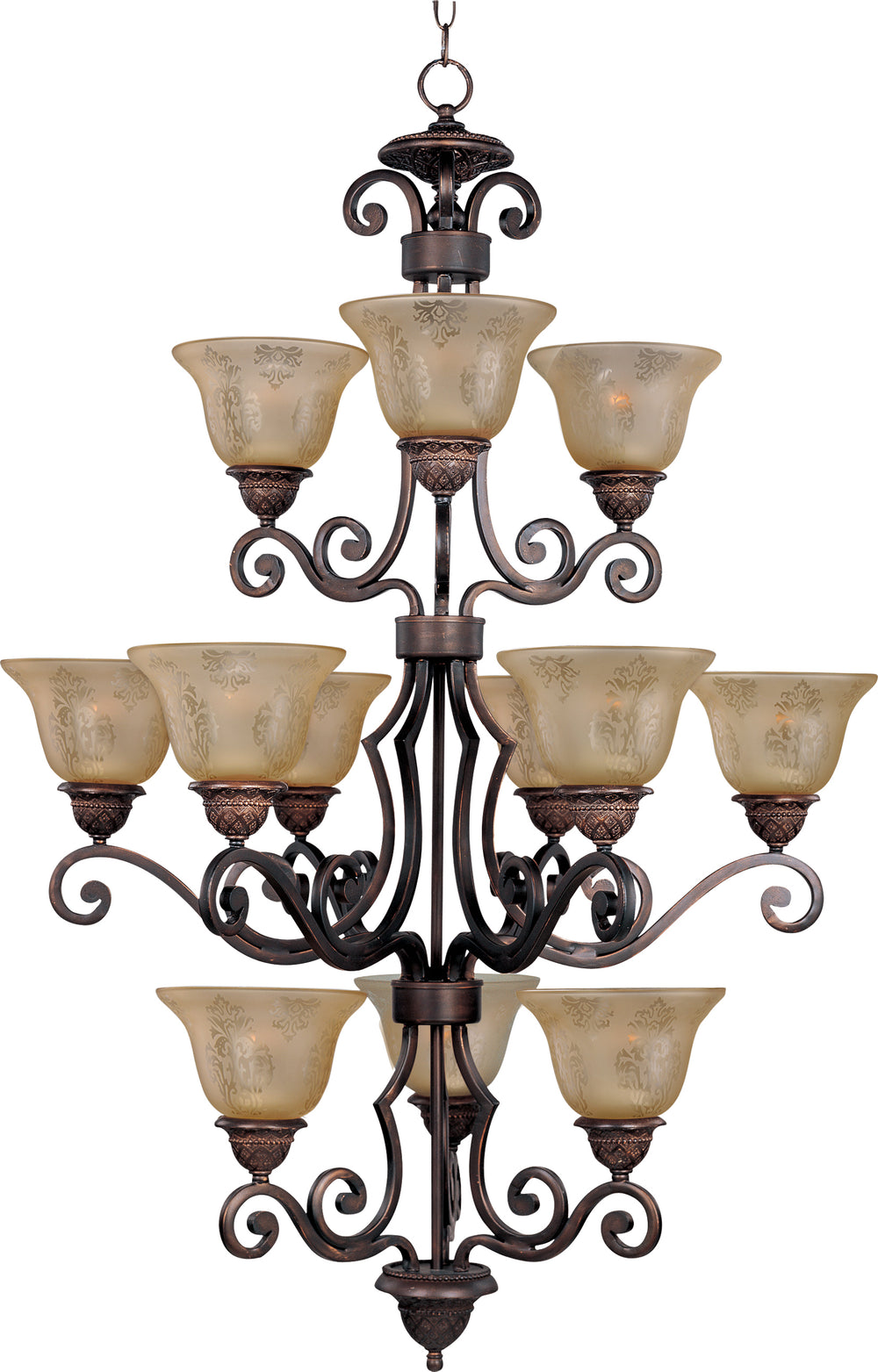 Maxim Symphony-Multi-Tier Chandelier