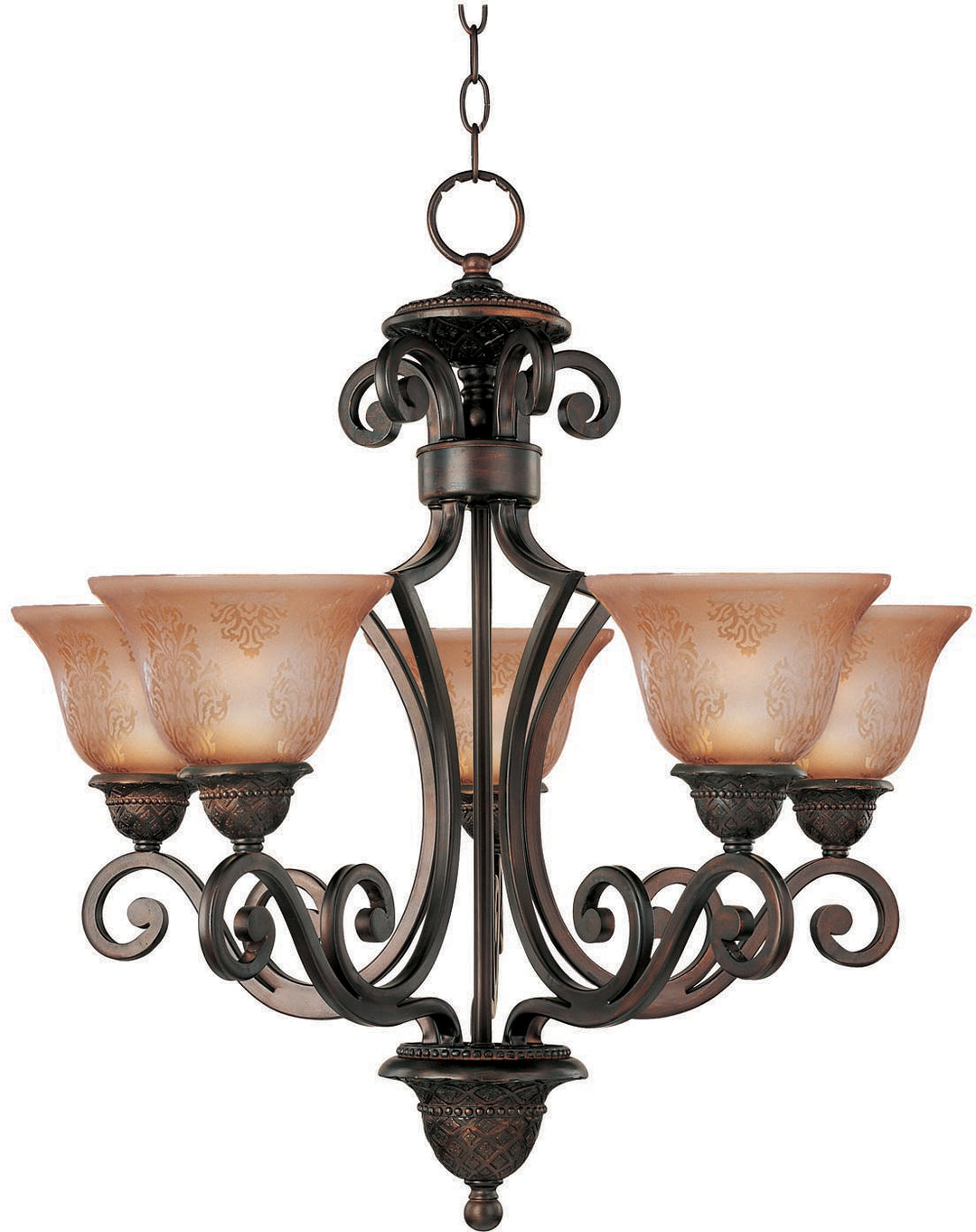 Maxim Symphony-Single-Tier Chandelier