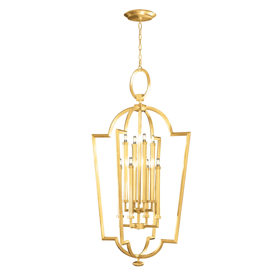 Fine Art Handcrafted Lighting Allegretto 28"W Round Pendant in Standard Gold Leaf (780440-SF3)