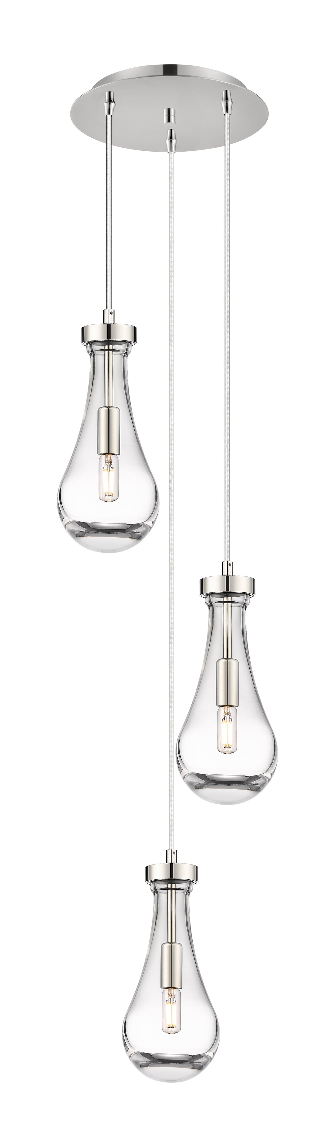 Innovations Lighting Owego 5" Multi Pendant - Polished Nickel Pendants Innovations Lighting   