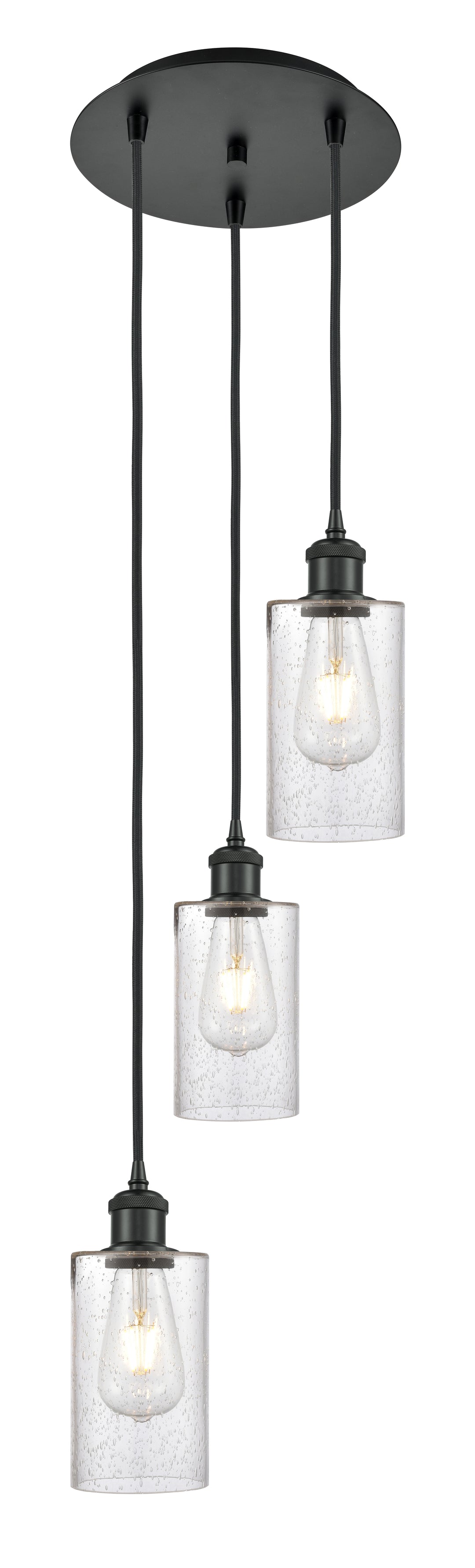 Innovations Lighting Clymer 4" Multi Pendant - Matte Black