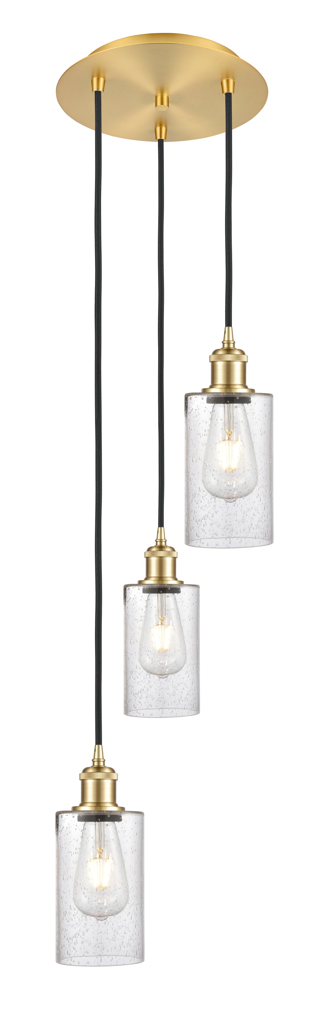 Innovations Lighting Clymer 4" Multi Pendant - Satin Gold