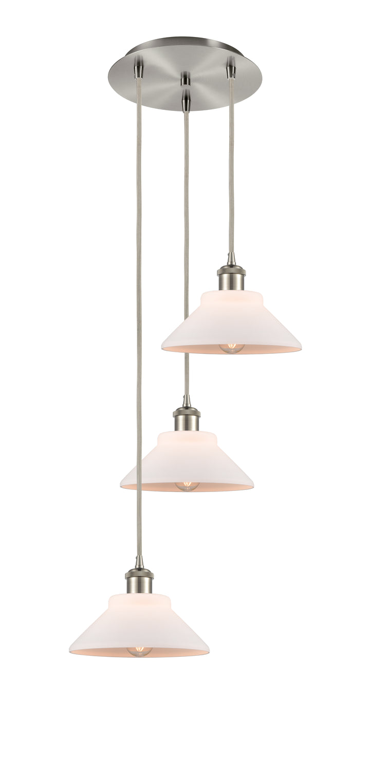 Innovations Lighting Orwell 9" Multi Pendant - Brushed Satin Nickel