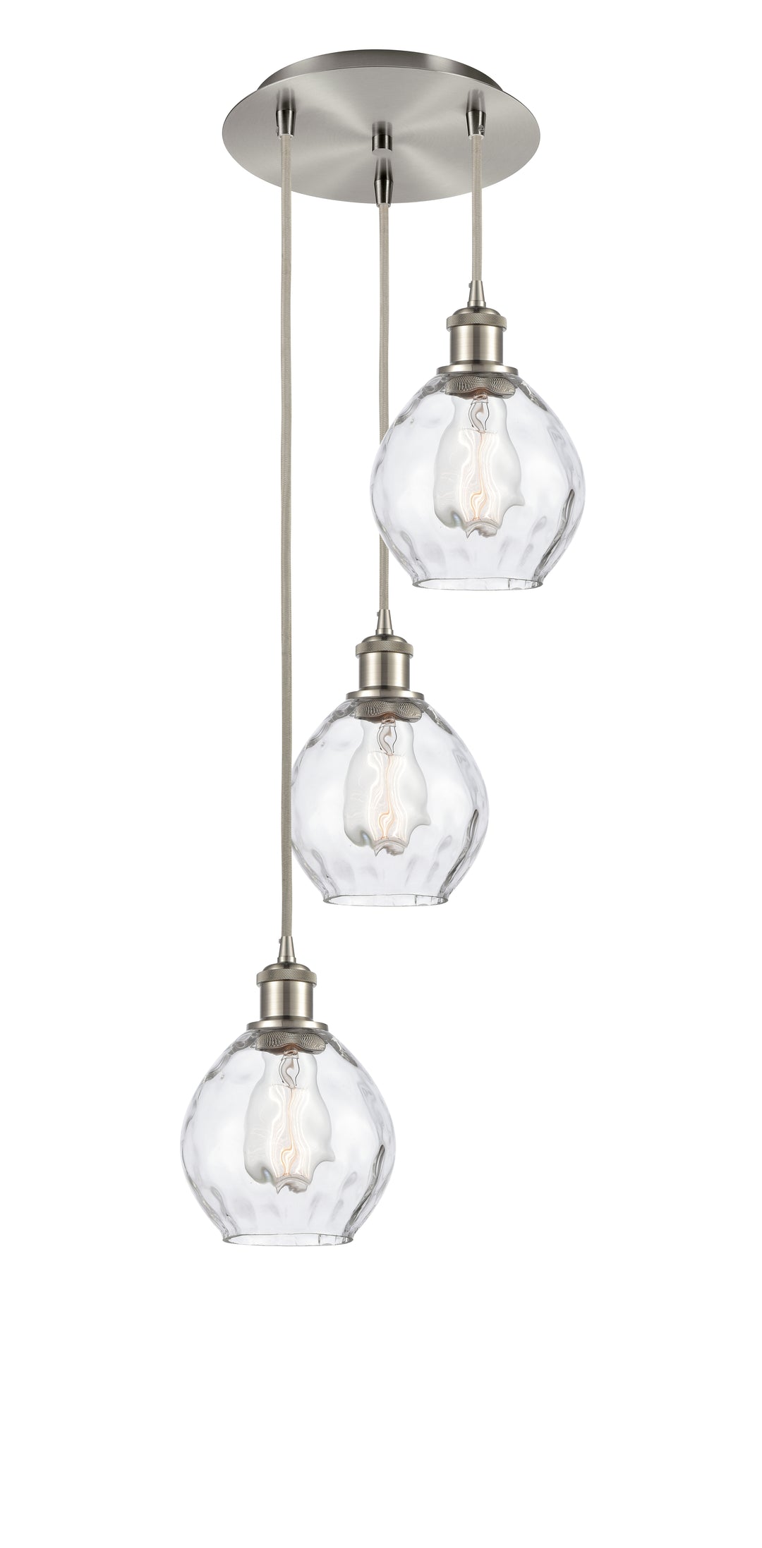 Innovations Lighting Waverly 6" Multi Pendant - Brushed Satin Nickel