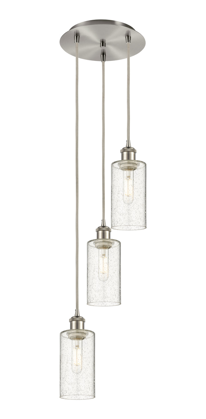 Innovations Lighting Crown Point 5" Multi Pendant - Brushed Satin Nickel Pendants Innovations Lighting   