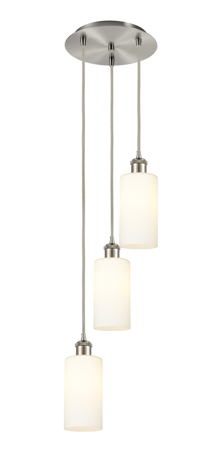 Innovations Lighting Crown Point 5" Multi Pendant - Brushed Satin Nickel Pendants Innovations Lighting   