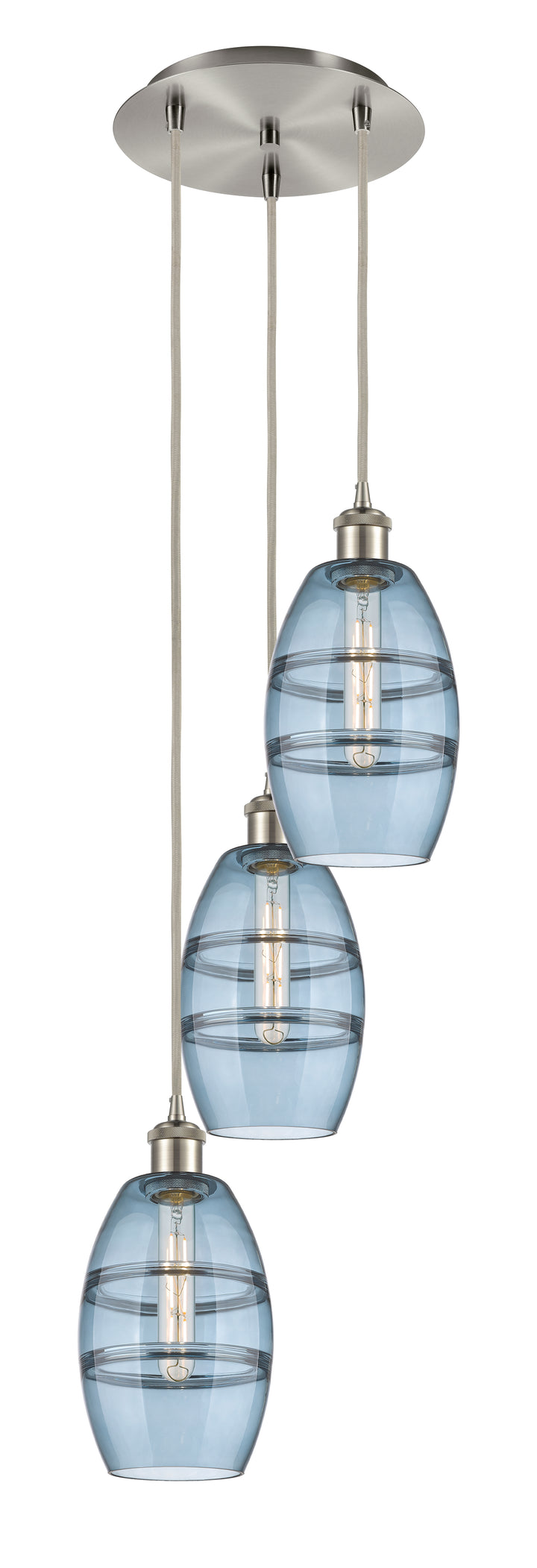 Innovations Lighting Vaz 6" Multi Pendant - Brushed Satin Nickel