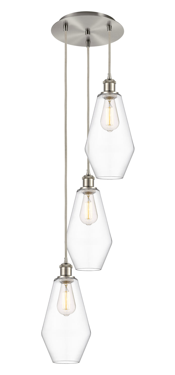 Innovations Lighting Cindyrella 7" Multi Pendant - Brushed Satin Nickel