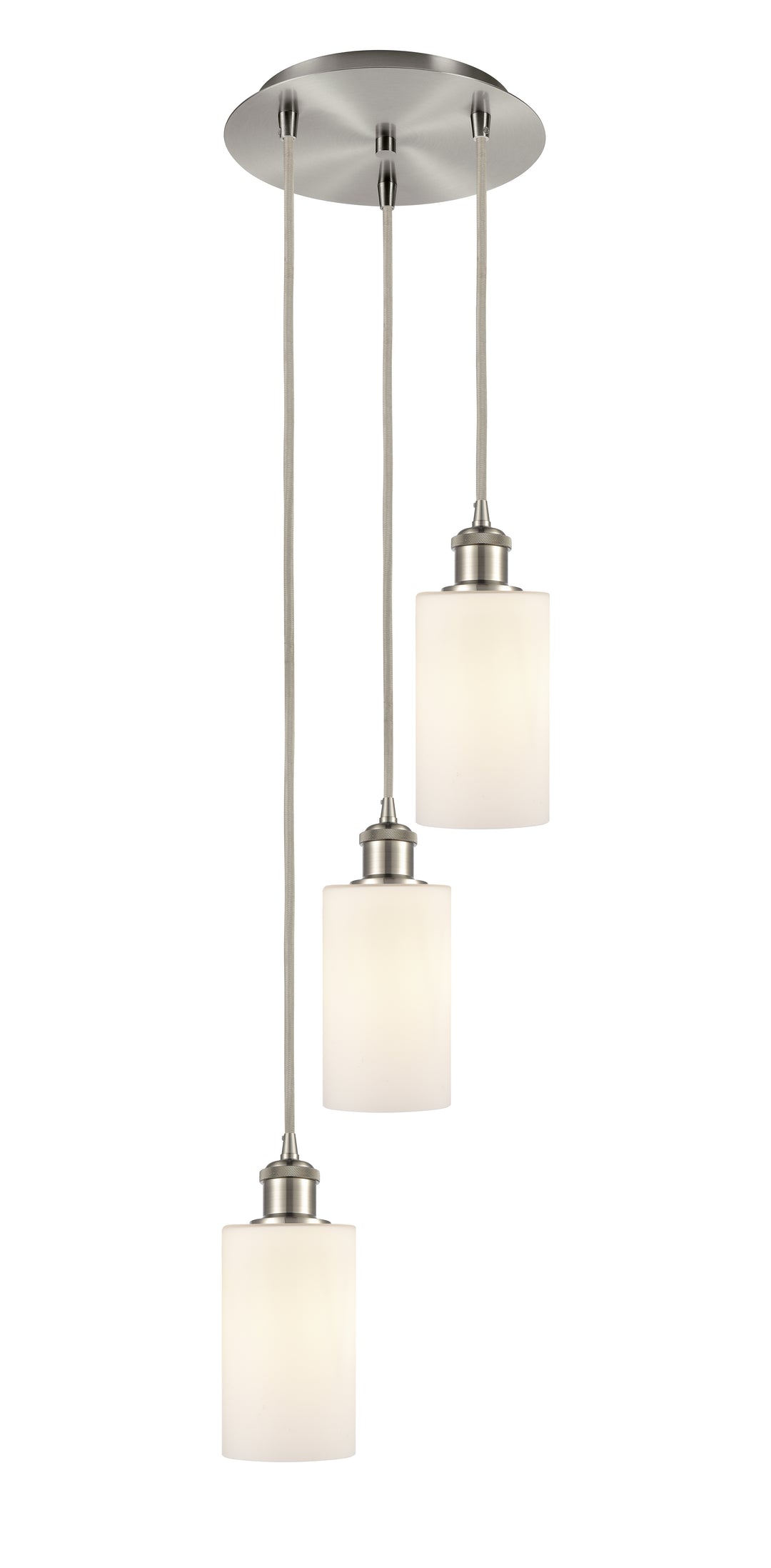 Innovations Lighting Clymer 4" Multi Pendant - Brushed Satin Nickel