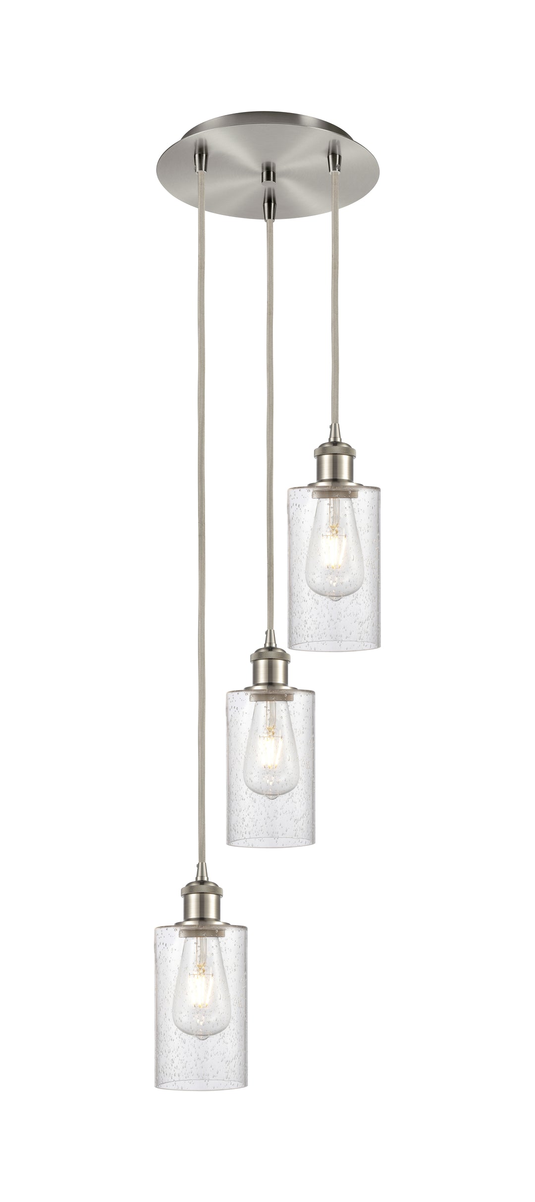 Innovations Lighting Clymer 4" Multi Pendant - Brushed Satin Nickel
