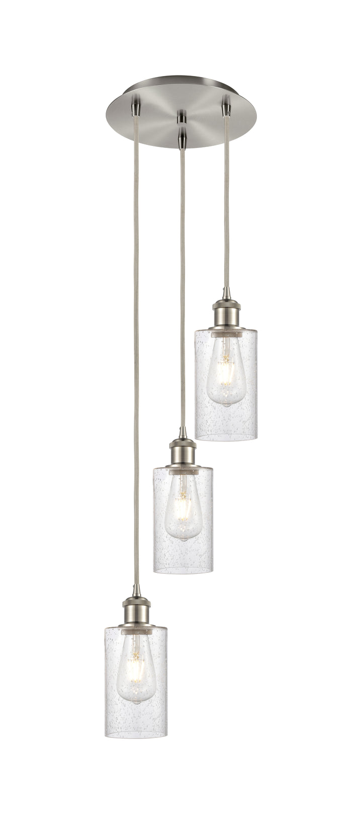 Innovations Lighting Clymer 4" Multi Pendant - Brushed Satin Nickel