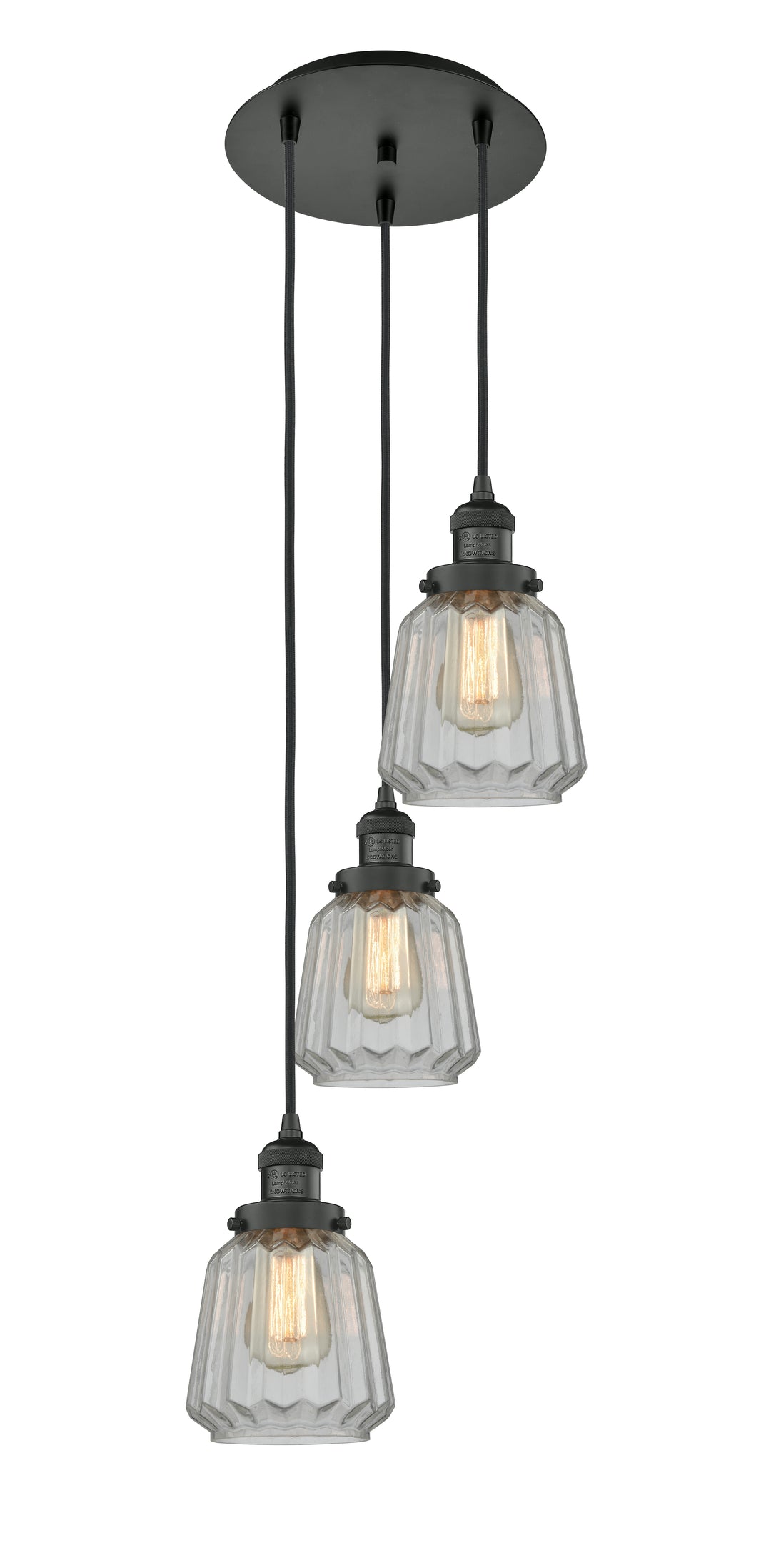 Innovations Lighting Chatham 6" Multi Pendant - Matte Black