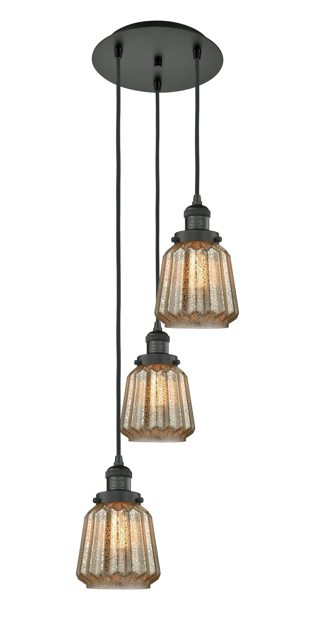 Innovations Lighting Chatham 6" Multi Pendant - Matte Black