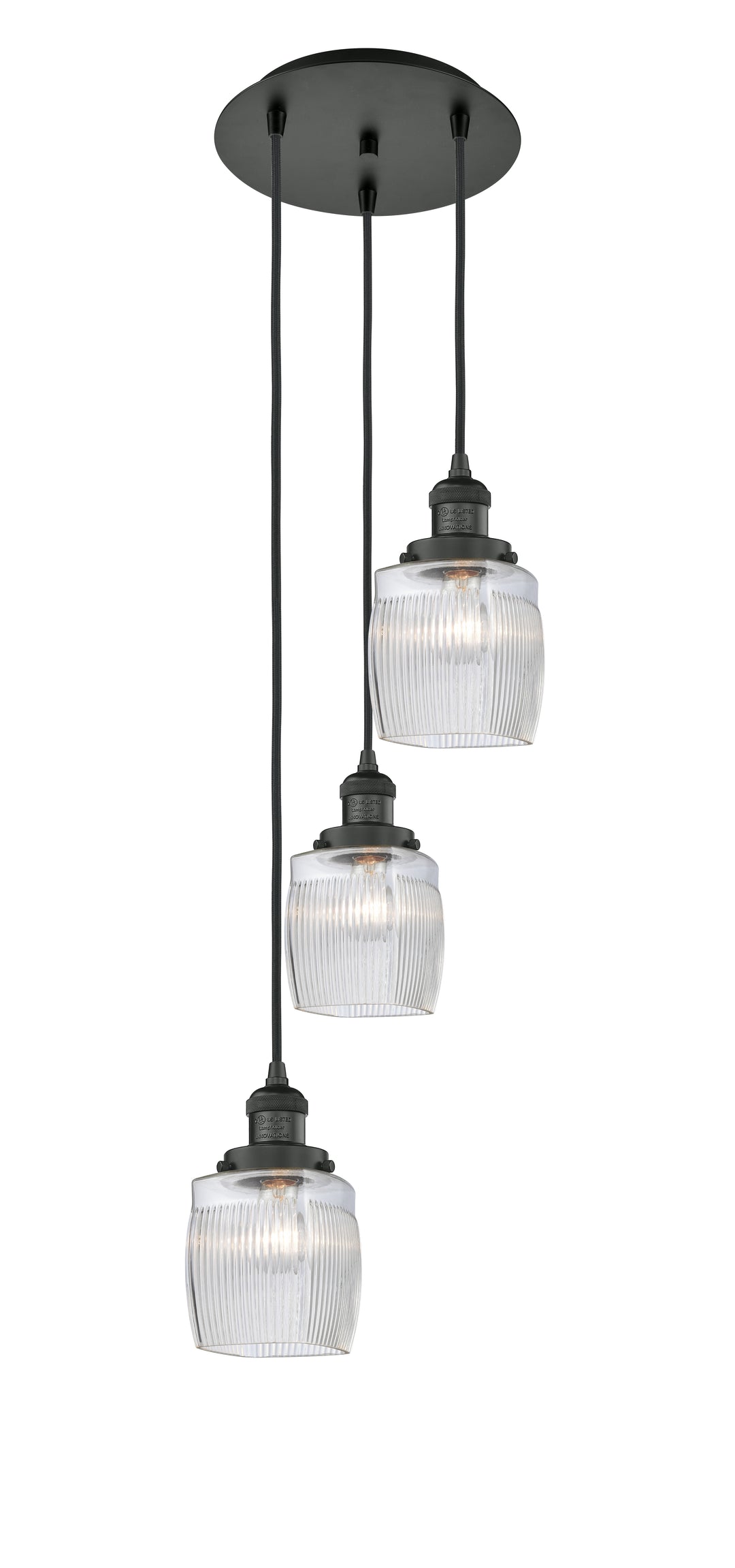 Innovations Lighting Colton 5.5" Multi Pendant - Matte Black