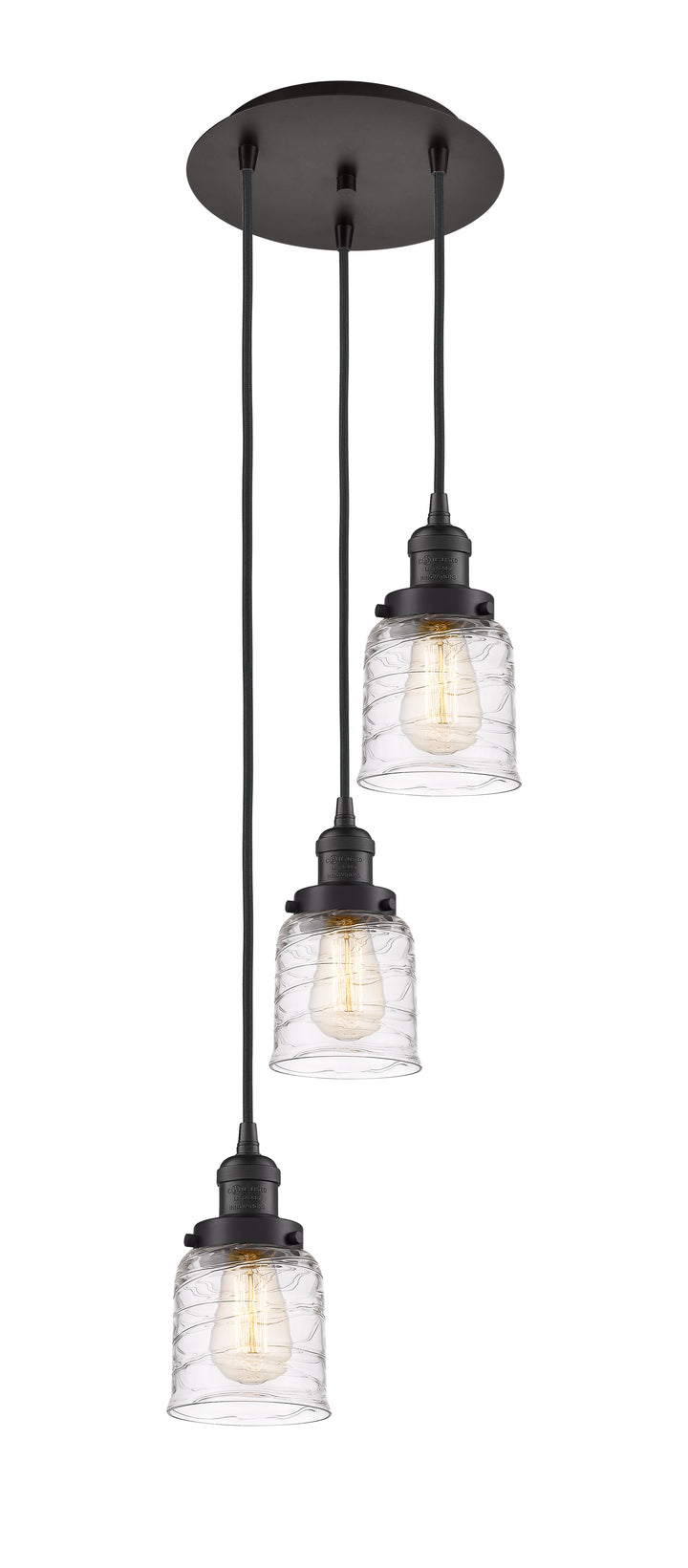 Innovations Lighting Bell 5" Multi Pendant
