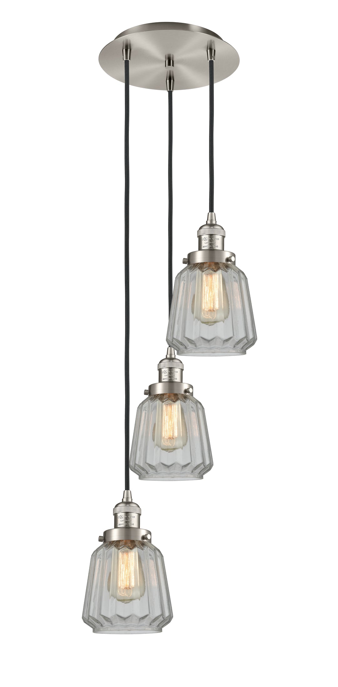 Innovations Lighting Chatham 6" Multi Pendant - Brushed Satin Nickel