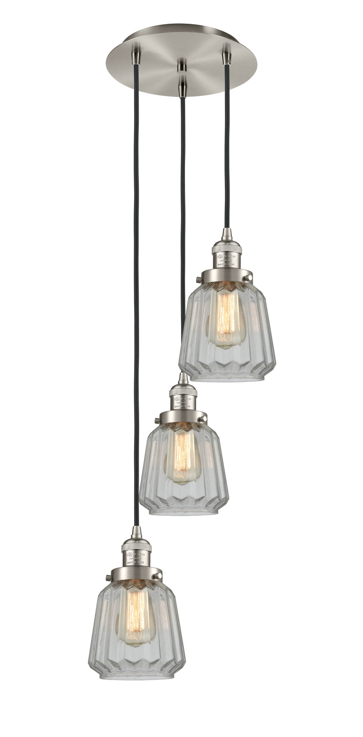 Innovations Lighting Chatham 6" Multi Pendant - Brushed Satin Nickel