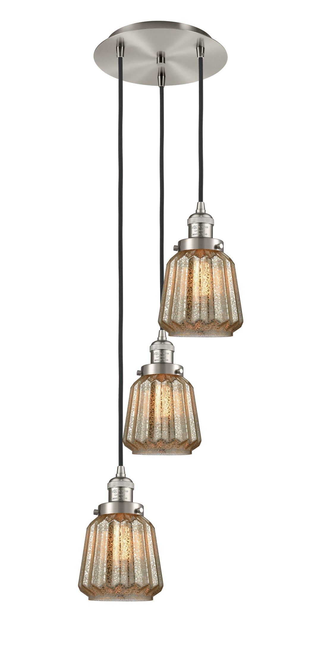 Innovations Lighting Chatham 6" Multi Pendant - Brushed Satin Nickel