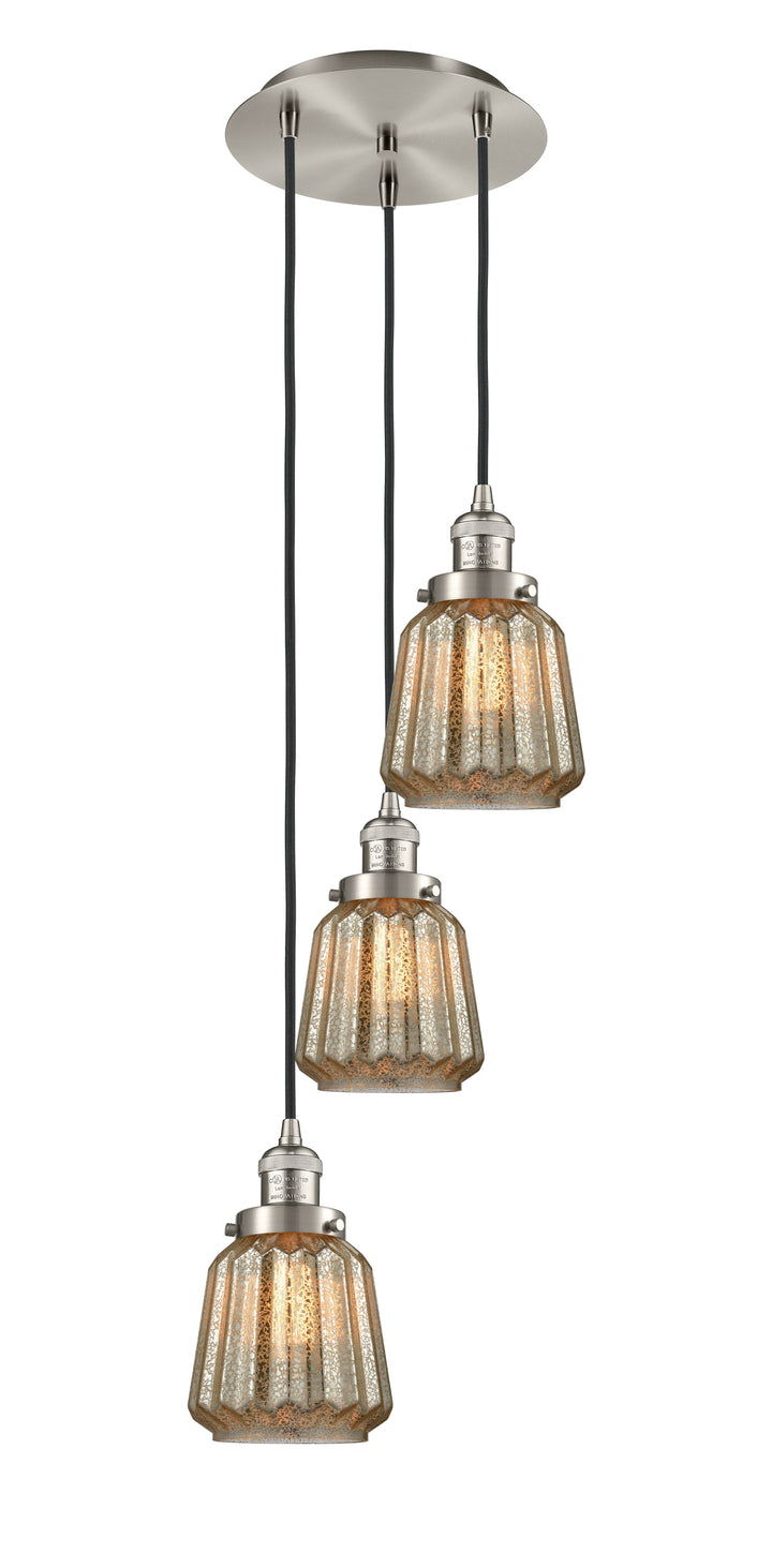 Innovations Lighting Chatham 6" Multi Pendant - Brushed Satin Nickel