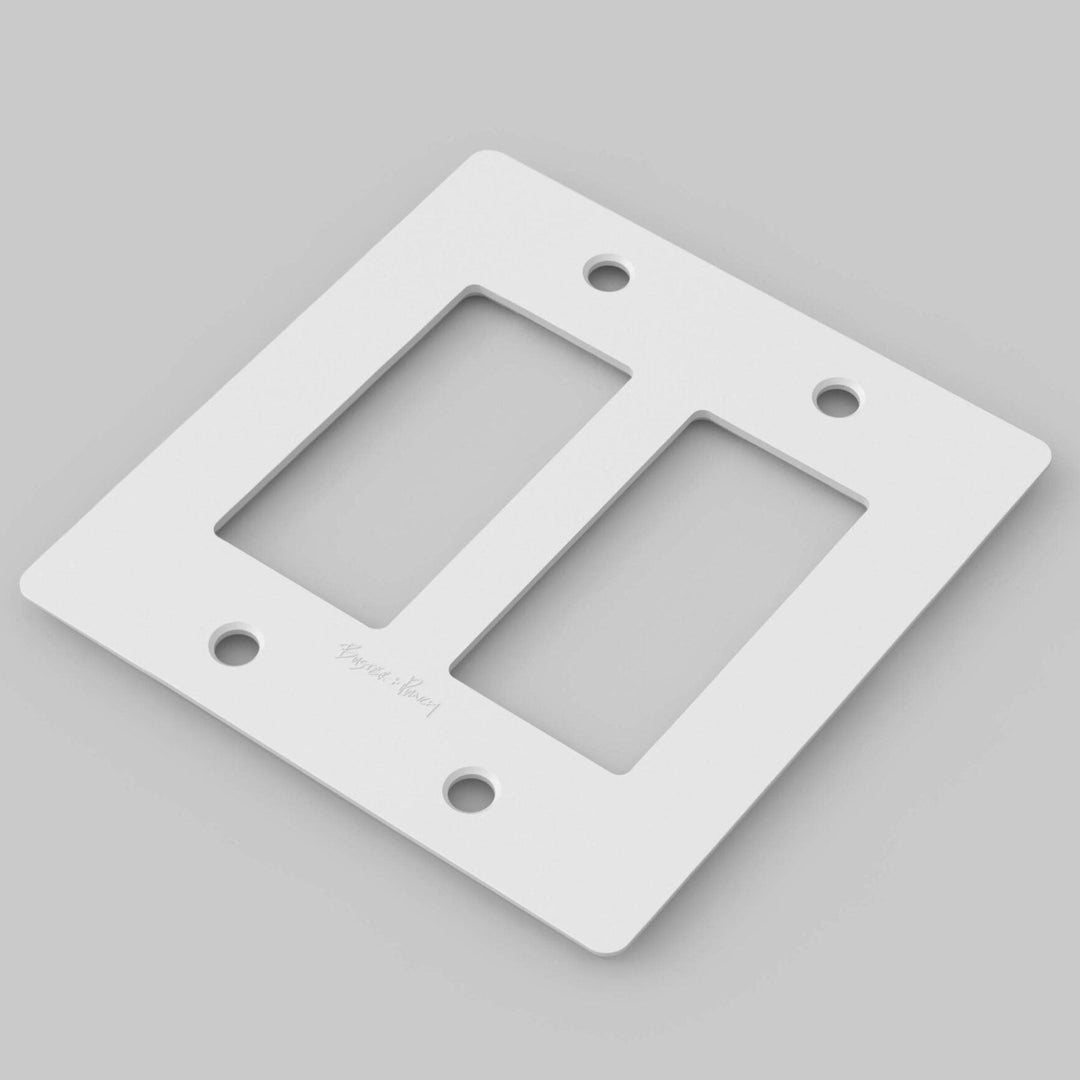 Buster + Punch Wall Plates /With Logo | Polycarbonate