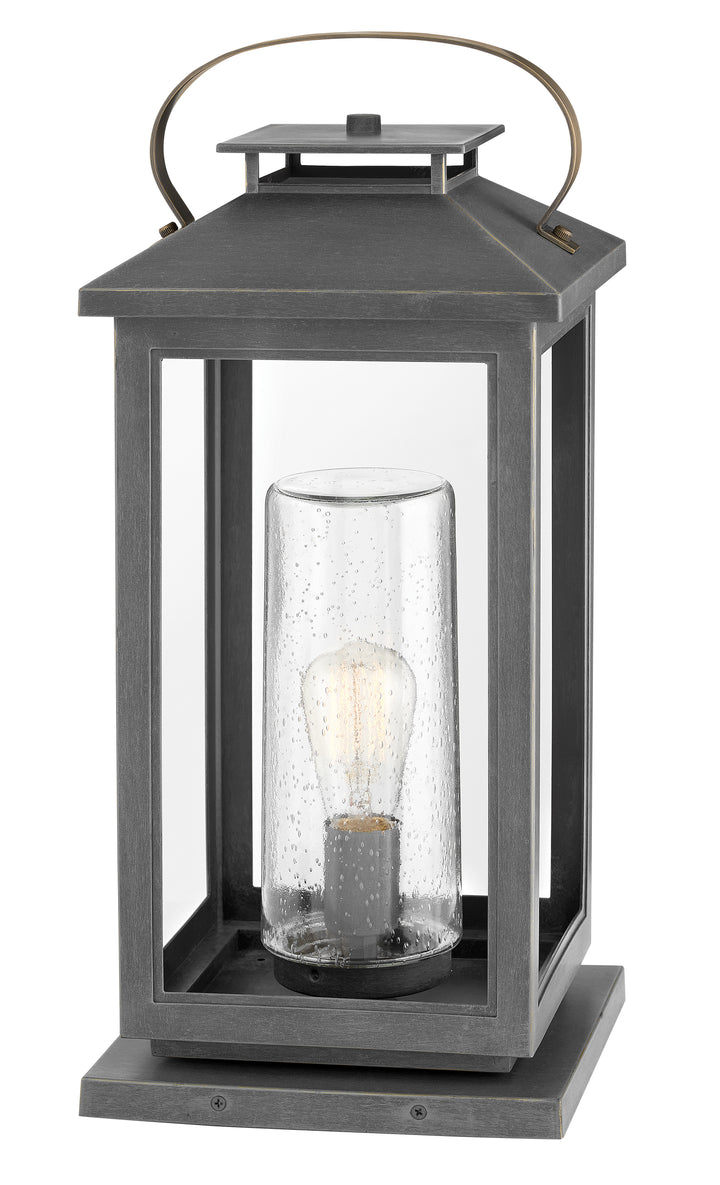 Hinkley Atwater Outdoor Pier Mount Lantern Large Pier Mount Lantern Ash Bronze 1167AH
