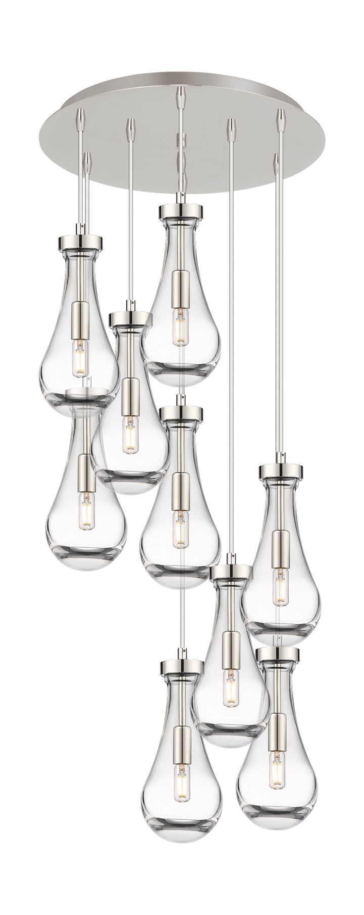 Innovations Lighting Owego 5" Multi Pendant - Polished Nickel Pendants Innovations Lighting   