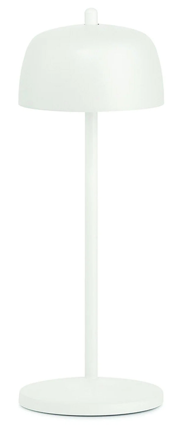 Zafferano America Theta Table Lamp Cordless Lamps Zafferano America Matte White