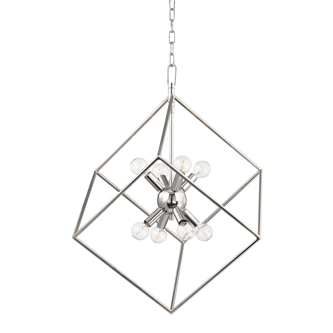 Hudson Valley Lighting Roundout Pendant Pendants Hudson Valley Lighting Polished Nickel  