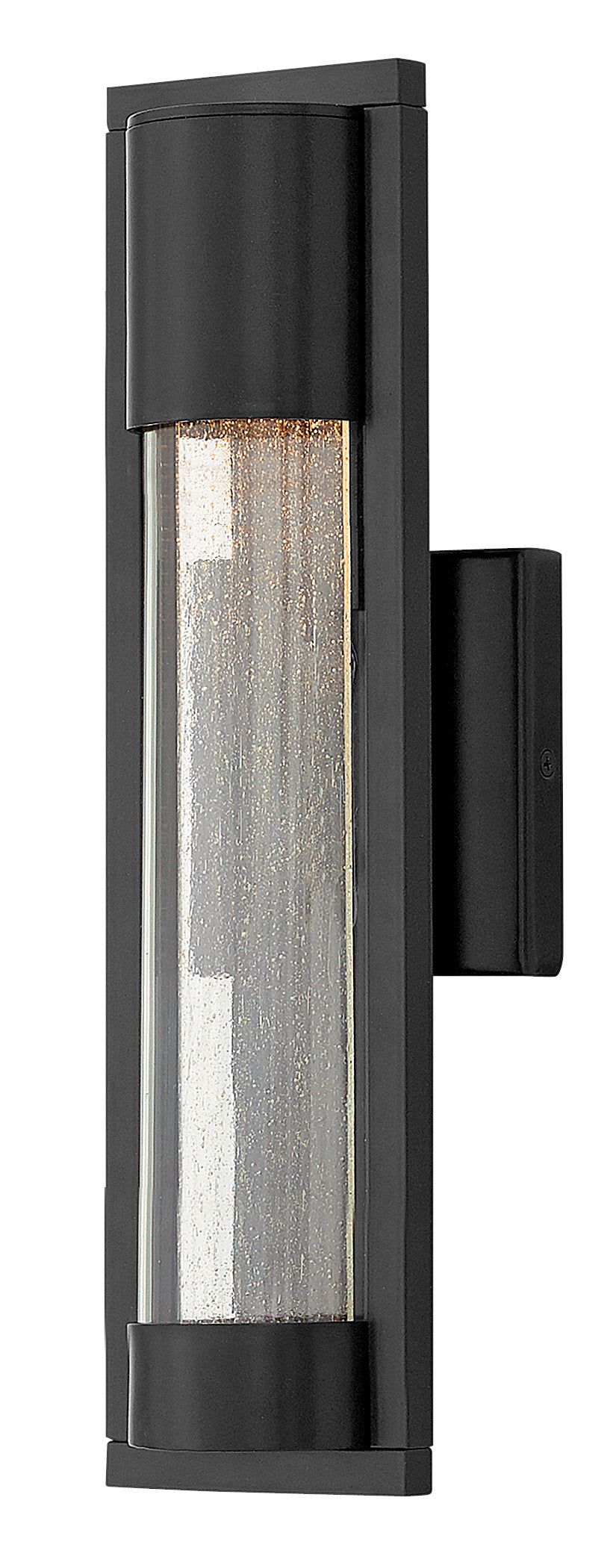 Hinkley Mist Outdoor Wall Light Medium Wall Sconce Satin Black 1220SK