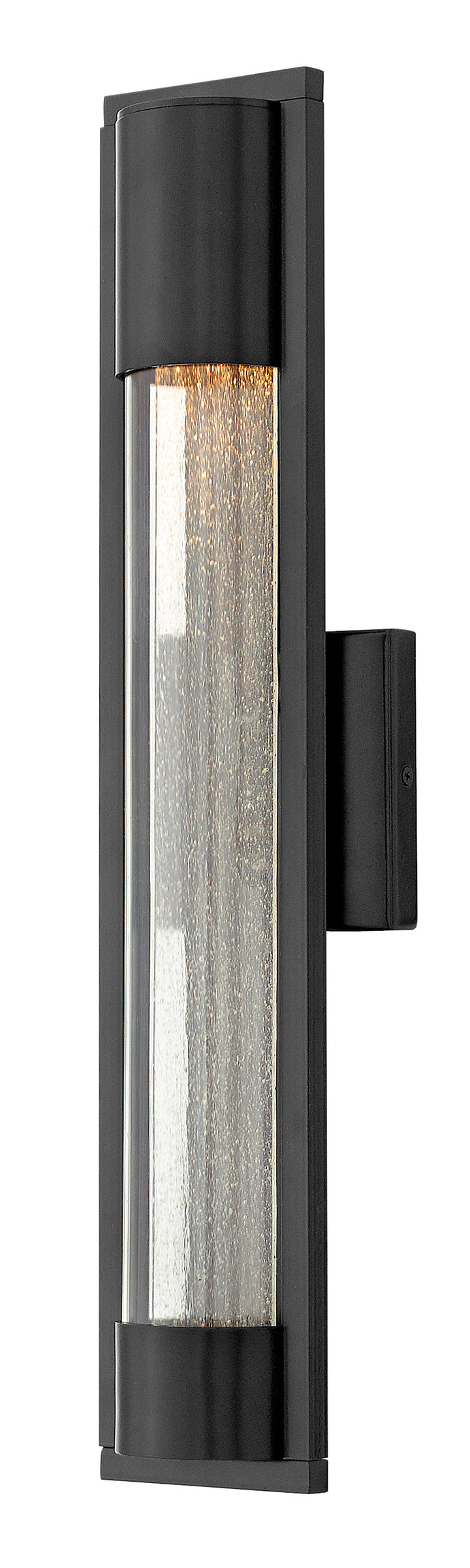 Hinkley Mist Outdoor Wall Light Large Wall Sconce Satin Black 1224SK