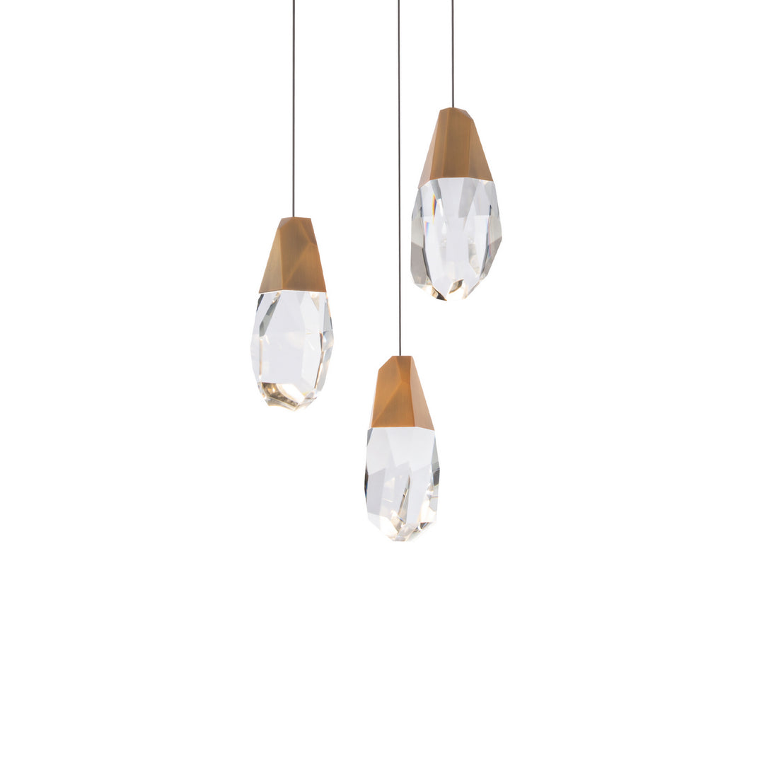 Schonbek Beyond  Martini 23 Light Multi-Light Pendant Pendants Schonbek Beyond Aged Brass OPTIC CRYSTAL 