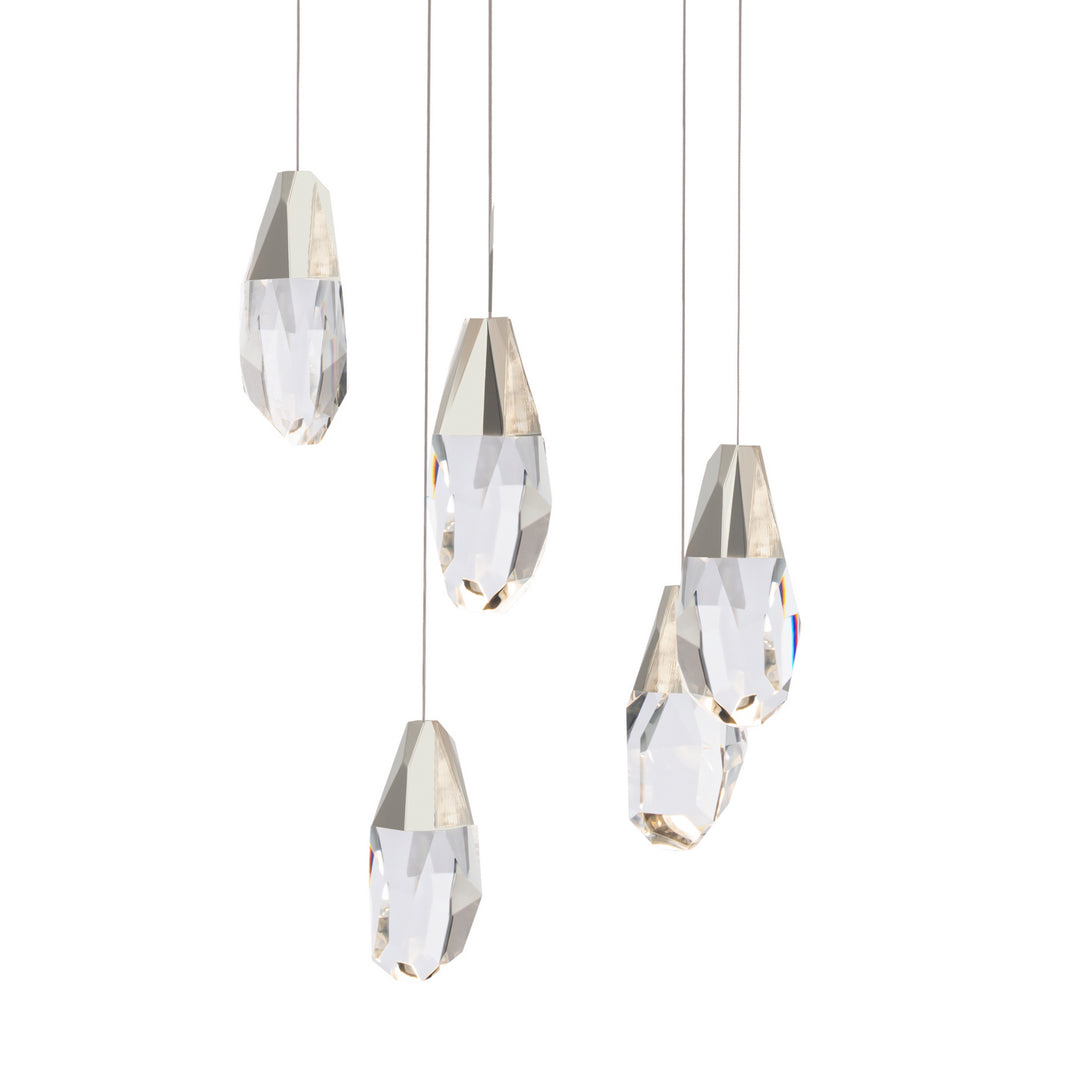 Schonbek Beyond  Martini 25 Light Multi-Light Pendant Pendants Schonbek Beyond Polished Nickel OPTIC CRYSTAL 