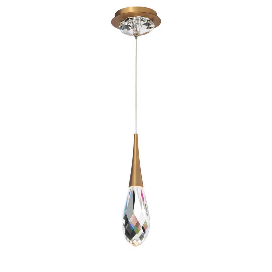 Schonbek Beyond  Hibiscus 13 Light Multi-Light Pendant Pendants Schonbek Beyond Aged Brass OPTIC CRYSTAL 