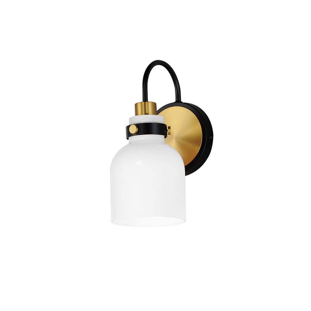 Maxim Milk-Wall Sconce