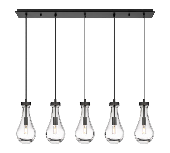 Innovations Lighting Owego 5" Linear Pendant - Matte Black Pendants Innovations Lighting   