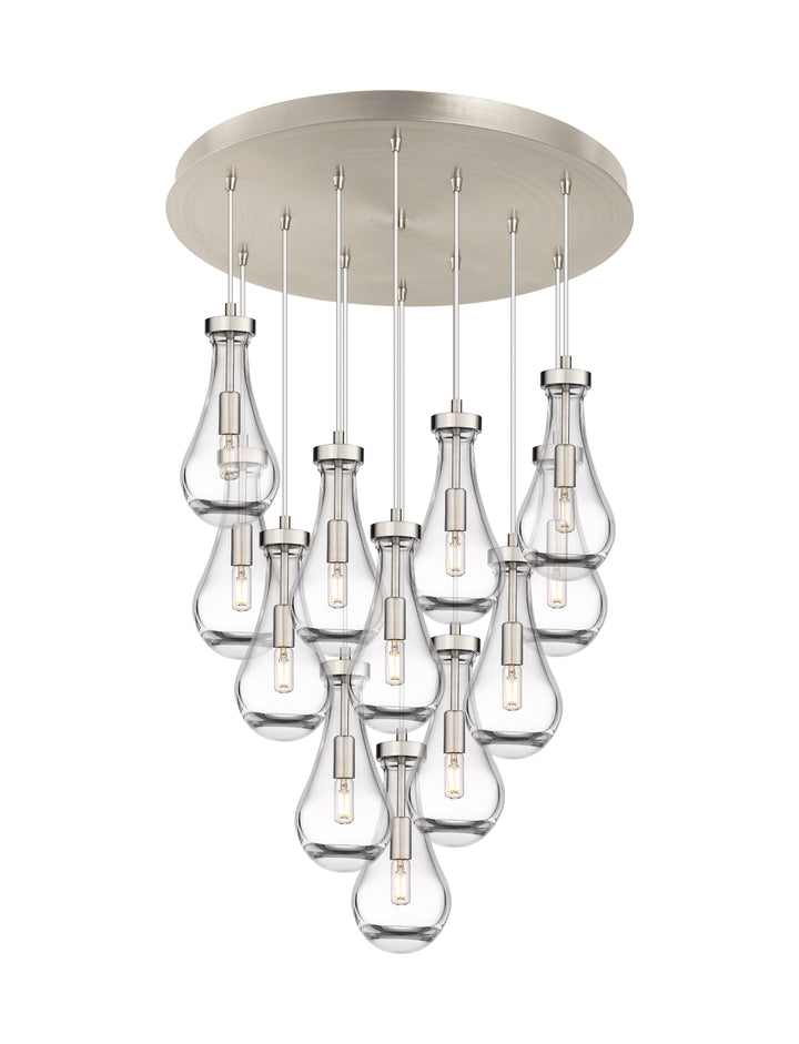 Innovations Lighting Owego 5" Multi Pendant - Brushed Satin Nickel Pendants Innovations Lighting   