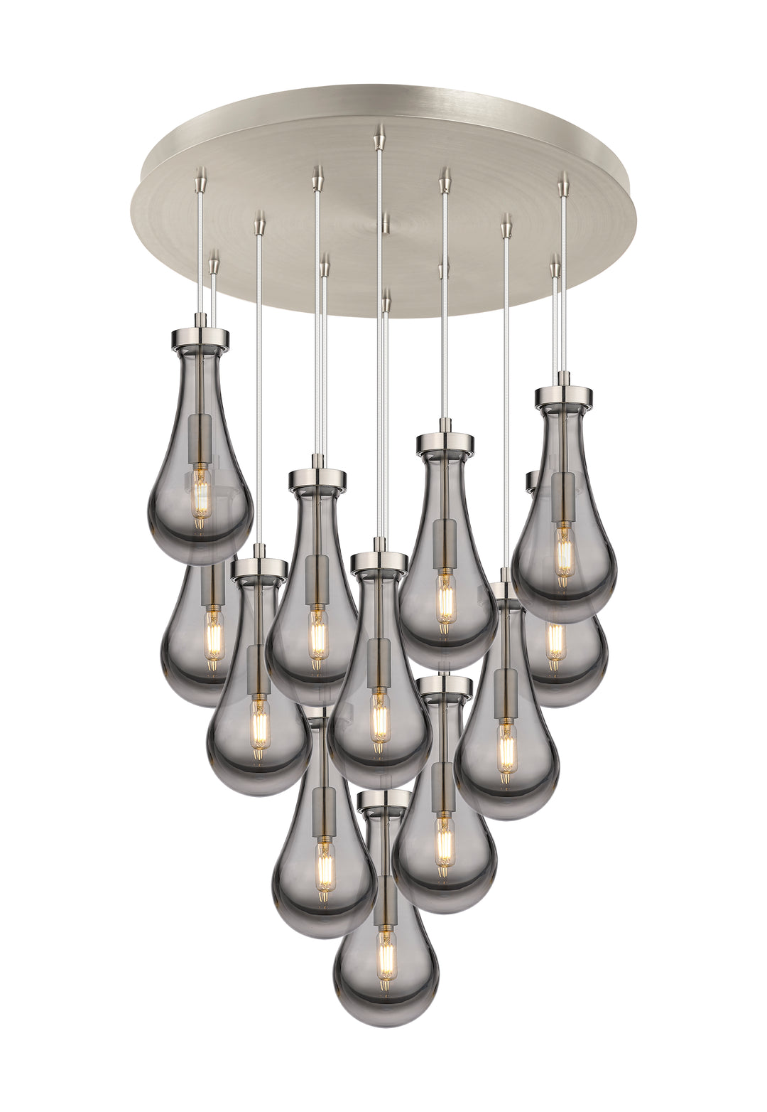 Innovations Lighting Owego 5" Multi Pendant - Brushed Satin Nickel Pendants Innovations Lighting   